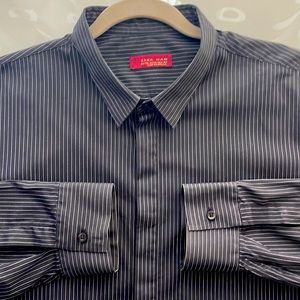 NWOT Zara Man Black shirt w/stripes